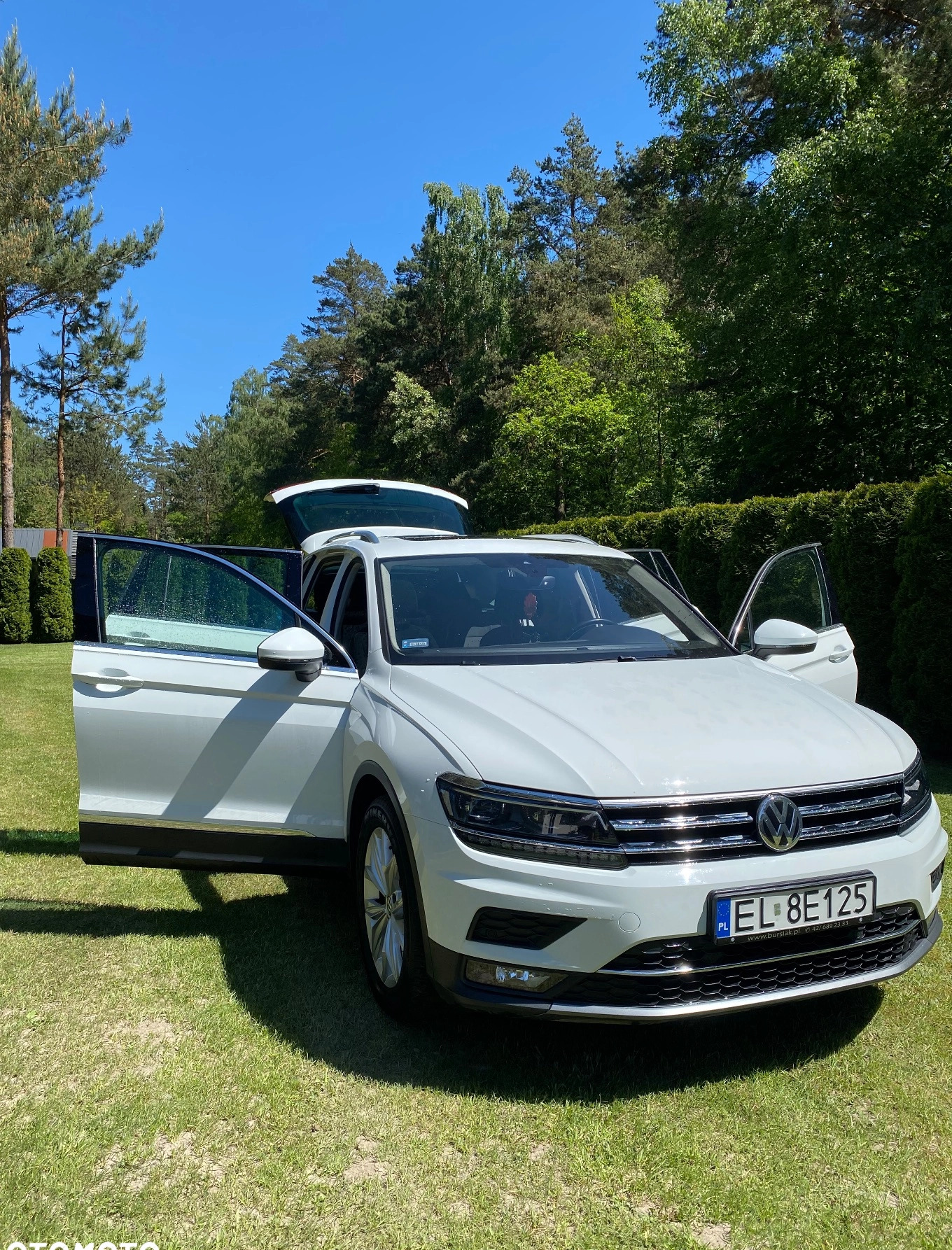 Volkswagen Tiguan cena 90000 przebieg: 109690, rok produkcji 2017 z Drobin małe 137